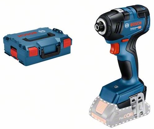 Bosch blau DDR 18v-200 | Akku-Schlagschrauber | 18 Volt | exkl. Akkus und Ladegerät in L-Boxx 136 – 06019j2106