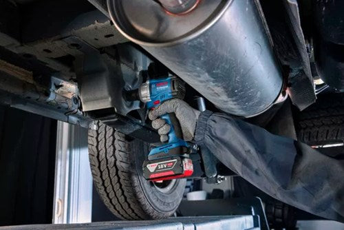 Bosch blauer Bosch Akku-Schlagschrauber 1 2 GDS18V-350 nackt
