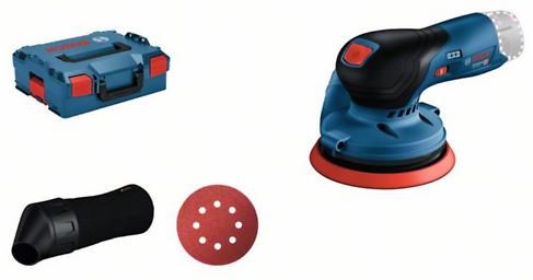 Bosch Professional Gex 12V-125 Akku-Exzenterschleifer 12V Grundkörper in L-Boxx – 0601372100