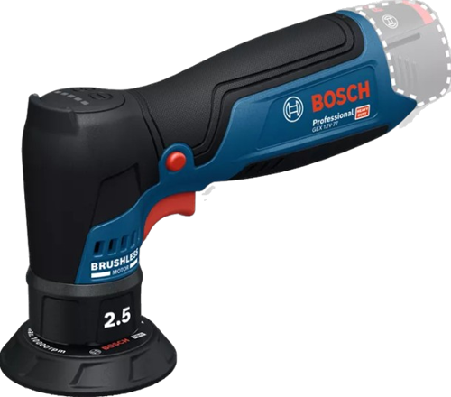 Bosch Blue Gex 12V-77 Exzenterschleifer | ohne Batterien und Ladegerät - 06019l2100