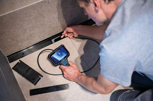 Bosch Blue GIC 12V-5-27 C professionelle Inspektionskamera | 1 x 2,0 Ah Akku + Ladegerät | in L-Boxx - 0601241401