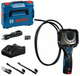 Bosch Blue GIC 12V-5-27 C professionelle Inspektionskamera | 1 x 2,0 Ah Akku + Ladegerät | in L-Boxx - 0601241401