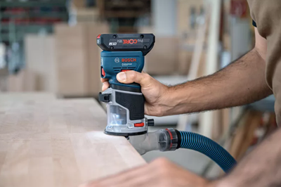 Bosch Blue GKF 18V-8 Akku-Kantenfräser | 18v | ohne Akku und Ladegerät | in l-boxx 136-06016c2001