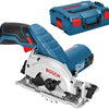 Bosch Blue GKS 12V-26 Akku-Kreissäge in L-Boxx | ohne Batterien und Ladegerät - 06016a1002