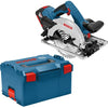 Bosch Blue GKS 18V-57 G professionelle Akku-Kreissäge | 5,0 Ah Li-Ion | in L-Boxx - 06016a2100