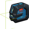 Bosch Blue GL 20-22 g Linienlaser | 4x Batterie 1,5V LR6 (AA) | Stativ BT 150 | im Karton - 0601065601
