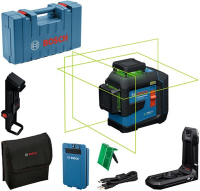 Bosch Blue GLL 80-33 CG Linienlaser | 1 x Batterie BA 3,7 V 3,0 Ah XL Li-Ion | im Fall - 0601065501