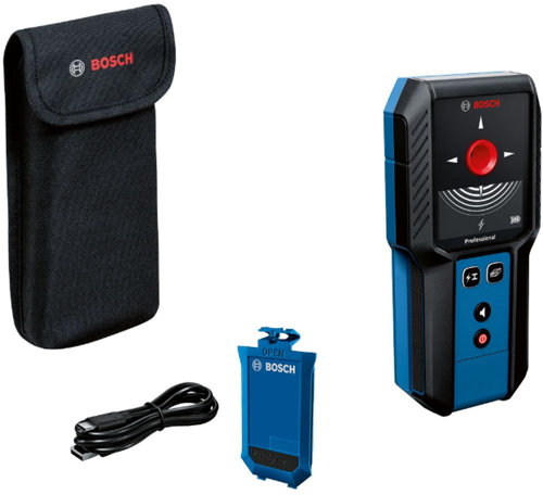 Bosch Blue GMS 120-27 Detektor | 1x Akku BA 3,7V Li-Ion 1,0 Ah | im Karton - 0601081701