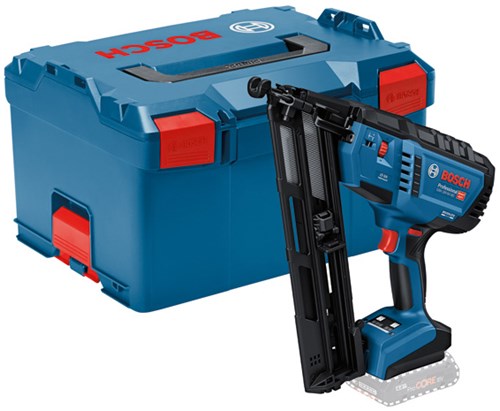 Bosch blau Bosch Professional GNH 18V-64 MD Akku-Finishing-Tacker 15GA 18V Grundkörper in L-Boxx - 0601482201