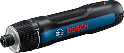 Bosch Blue Go 3 Akkuschrauber | inklusive Akku und Ladegerät | im Koffer + 8-teiliger Schraubendreher-Bitsatz - 06019h2201