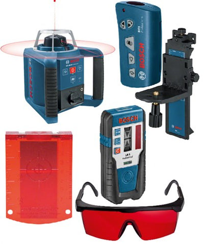Bosch Blue Grl 300 HV Set Rotationslaser | + lr 1 + wm4 + rc1 - 0601061501