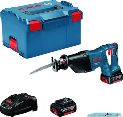 Bosch Blue GSA 18 V-Li Akku-Säbelsäge | 5,0 Ah Li-Ion | in L-Boxx - 060164j00b