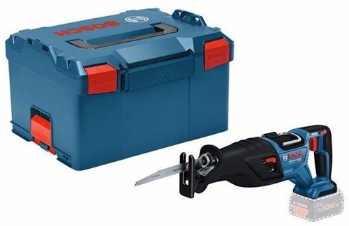 Bosch blau gsa 18v-28 | 18-V-Akku-Säbelsäge | exkl. Batterien und Ladegerät | + 2 Sägeblätter | in L-Boxx - 06016c0001