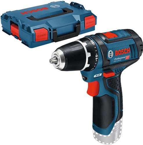 Bosch Blue GSR 12V-15 Akku-Bohrschrauber | ohne Akkus und Ladegerät | in L-Boxx - 060186810d