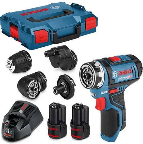 Bosch Prof. Combiboor Machine GSR 12V-15FC inklusive Akku