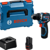 Bosch Blue GSR 12V-32 Akku-Bohrschrauber | 2x GBA 12v 2,0 Ah und Ladegerät gal 12v-20 - 06019n7002