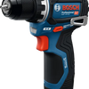 Bosch Blue GSR 12V-32 Akku-Bohrschrauber | 2x GBA 12v 2,0 Ah und Ladegerät gal 12v-20 - 06019n7003