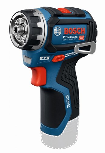 Bosch Blue GSR 12 V-32 FC Profi-Akku-Bohrschrauber – Flexiclick | ohne Batterien und Ladegerät - 06019n7100
