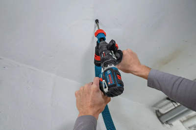 Bosch Blue GSR 12 V-32 FC Profi-Akku-Bohrschrauber – Flexiclick | ohne Akkus und Ladegerät | mit Anhängen - 06019n7102