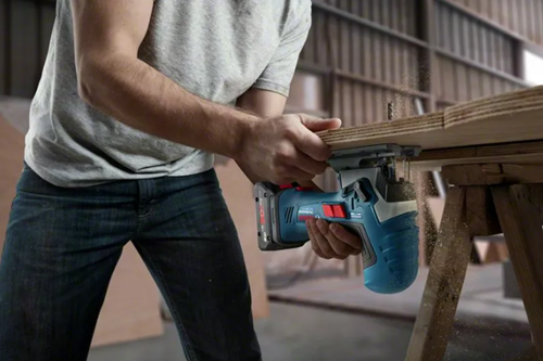 Bosch Blue GST 18V-125 S Professional | Akku-Stichsäge | ohne Akku und Ladegerät | im Karton - 06015b2001