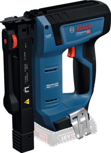 Bosch Blue GTH 18V-14 Akku-Nagler | Solo in L-Boxx | inkl. Haken | ohne Akku und Ladegerät - 0601482801