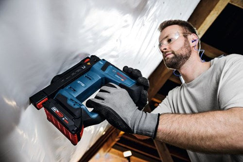 Bosch Blue GTH 18V-14 Akku-Heftgerät | Solo | inkl. Haken | ohne Akku und Ladegerät - 0601482800