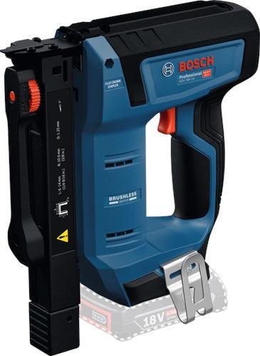 Bosch Blue GTH 18V-14 Akku-Heftgerät | Solo | inkl. Haken | ohne Akku und Ladegerät - 0601482800