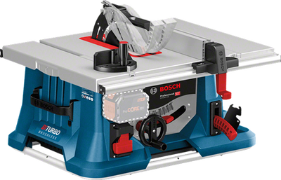 Bosch blau gts 18v-216 | Akku-Tischkreissäge | Biturbo | Körper | ohne Batterieladegeräte - 0601b44000