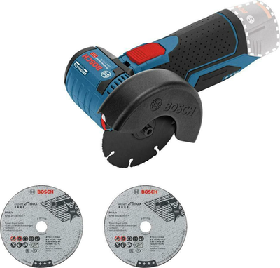 Bosch Blue GWS 12V-76 professioneller Akku-Winkelschleifer | Körper | 12V | ohne Akku und Ladegerät - 06019f2000