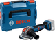 Bosch Blue GWS 18V-11 PS Profi-Akku-Winkelschleifer | 125mm | ohne Batterien und Ladegerät in L-Boxx – 06019n4301