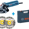 Bosch Winkelschleifer GWS880+2x Diamanttrennscheibe
