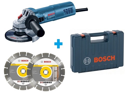 Bosch Winkelschleifer GWS880+2x Diamanttrennscheibe