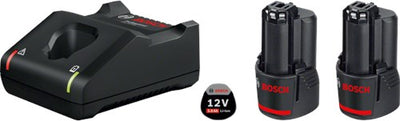 Bosch Batterie-Starterset GBA 12V 3,0Ah Batterien + Ladegerät
