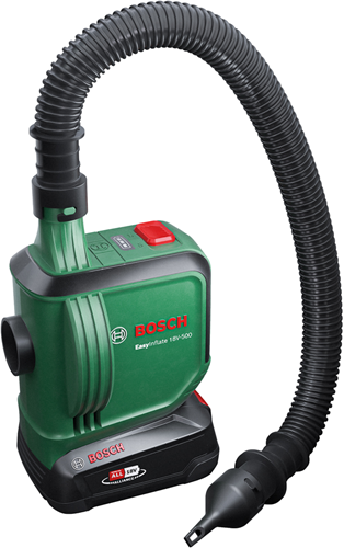 Bosch Easyinflate 18V-500 BT Akku-Luftpumpe | ohne Akku und Ladegerät - 0603947200