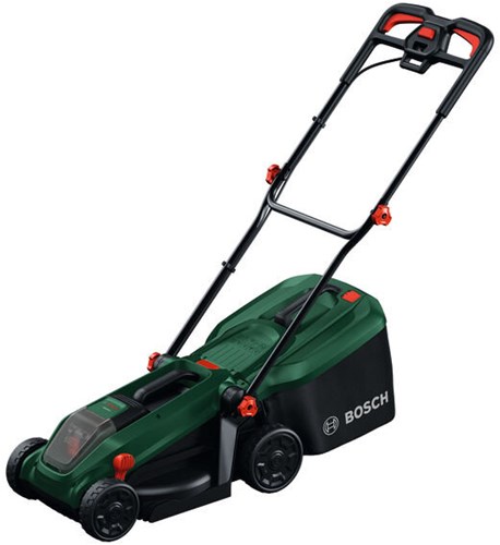 Bosch grüner Akku-Rasenmäher Rotak 18V-32 | ohne Akkus und Ladegerät | inkl. Mulchstopfen - 06008b9p01