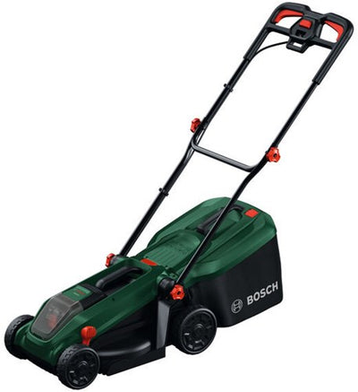Bosch grüner Akku-Rasenmäher Rotak 18V-32 | ohne Akkus und Ladegerät | inkl. Mulchstopfen - 06008b9p01