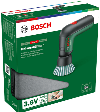 Bosch grüne Akku-Reinigungsbürste Universalbürste | eingestellt - 06033e0002