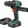 Bosch Green AdvancedDrill 18V-80 QuickSnap Akku-Bohrschrauber | 45 Min. Ladegerät (bereits 18 V-44) und 2x 18 V Li-Ionen-Akkus (2,5 Ah)) - 06039e2002