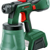 Bosch advancedspray 18v-500 – Farbspritzgerät – inklusive Reinigungsbürste – Messbecher – Farbbehälter mit Deckel – Feinsprühdüse – ohne Akku und Ladegerät