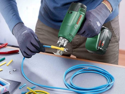 Bosch Green Easyheat 18V-500 Akku-Heißluftpistole | inkl. Reduzierdüse | ohne Akku und Ladegerät - 06032a8000