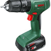 Imp Bosch Green Easyact 18V-40 | Akku-Schlagbohrschrauber | mit zwei Positionen | inkl. 2 Akkus und Ladegerät - 06039d8108