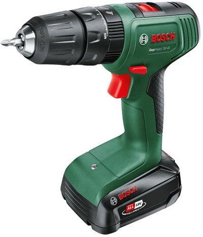 Imp Bosch Green Easyact 18V-40 | Akku-Schlagbohrschrauber | mit zwei Positionen | inkl. 2 Akkus und Ladegerät - 06039d8108