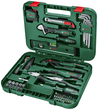 Bosch grüner Handwerkzeugsatz Advanced | 52-teilig - 1600a02by7