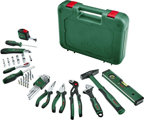 Bosch grüner Handwerkzeugsatz Advanced | 52-teilig - 1600a02by7