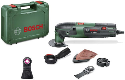 Bosch Green PMF 220 CE Multitool 220 W | inklusive Zubehör - 0603102006