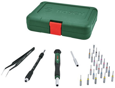 Bosch grüner Präzisions-Schraubendreher-Satz | 24-teilig - 1600a039ht