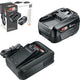 Bosch grünes Starterset 18V 1x 18V 6,0Ah + AL18-44 | 18 V (1 x 6,0 Ah-Akku + Ladegerät) – 1600a032a8