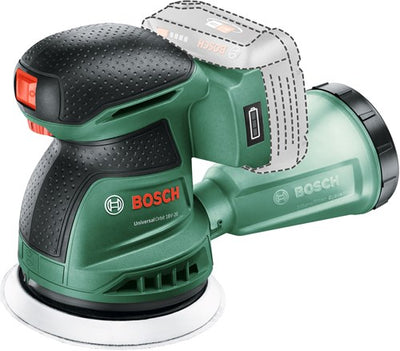 Bosch grüner Universalorbit 18V-20 Akku-Exzenterschleifer | ohne Batterien und Ladegerät – 06033e4100