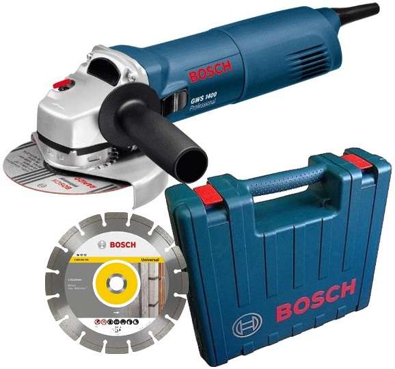 Bosch Winkelschleifer GWS1400 + Diamantklinge