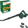 Bosch Universal-Laubbläser 18 V-130 – Laubbläser – inklusive 18 V Li-Ionen-Akku (2,5 Ah) – Ladegerät